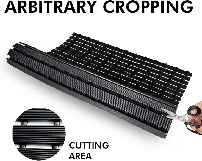 Extra Large Shower Mat Non Slip, Heavy Bathtub Mat - Image 3