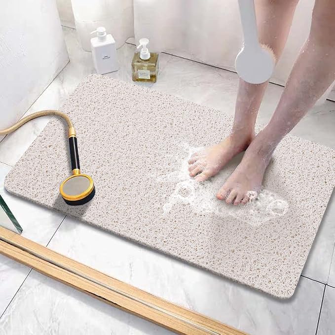 Asvin Soft Textured Bath, Tub Mat, 24x32 Inch, Phthalate Free, Non Slip Comfort by Asvin