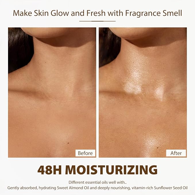PHATOIL Vanilla Body Oil with Sweet Orange, Juniper Berry and Thyme Essential - Image 6