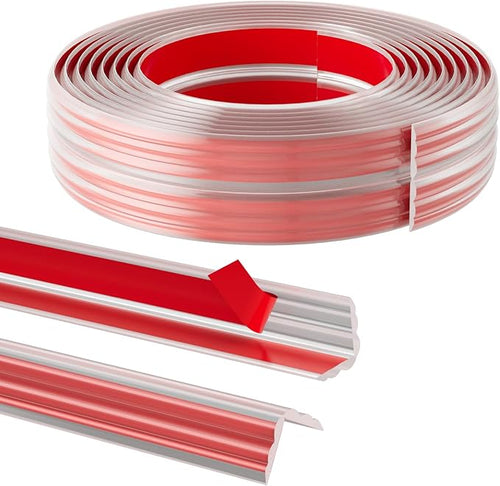 10FT Flexible Wall Corner Protector Moulding Trim, Peel and Stick Inside & by pluden