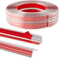 40FT Flexible Wall Corner Protector Moulding Trim, Peel and Stick Inside & by pluden