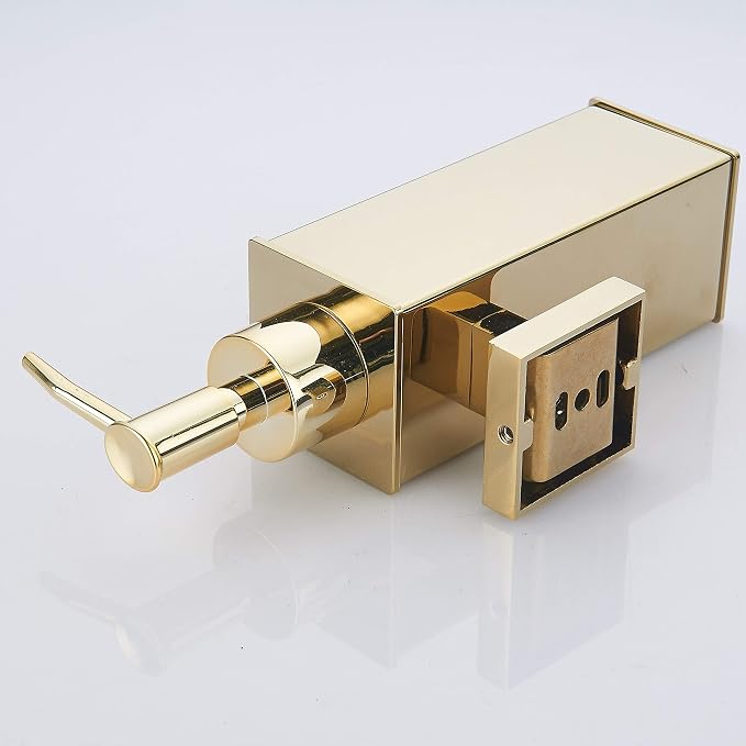 BGL Soap Dispenser Stainless Steel 304 Wall Mount Gold Liquid and Soap Dispenser - Image 6