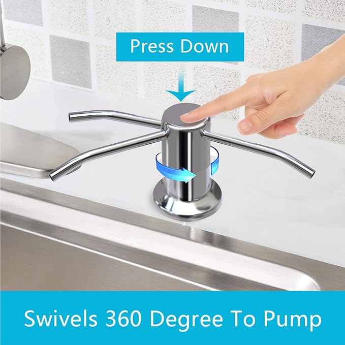 Soap Dispenser for Kitchen Sink, Kichen Sink SoapDispenser, Under Sink - Image 2