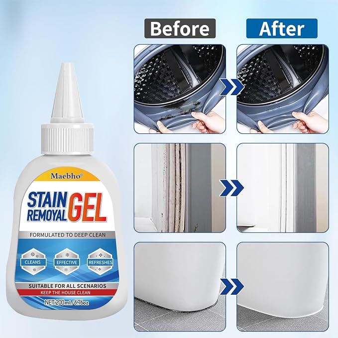 Mold Stain Remover Gel, Heavy Duty Gel Cleaner, Washing Machine Use -Easy - Image 6