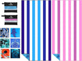 2 Pack Microfiber Lightweight Thin Beach Towel Sand Free Quick Dry Super by Yongoesbeachtowel