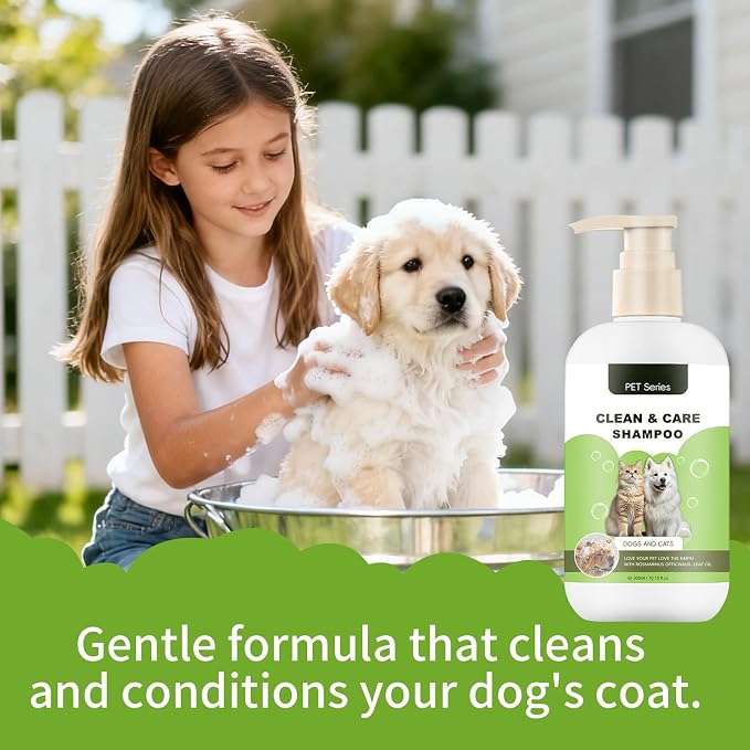 Clean Care Shampoo for Dogs and Cats, Seasonal Itch Relief Shampoo, Skin and - Image 6