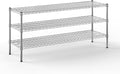 18" Deep x 60" Wide x 27" Height Wire Shelving Kit | 3-Tier | NSF Commercial by Regal+Altair