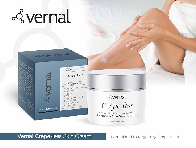 Vernal Crepe-less crepey skin firming cream to reduce crepey arms, neck & - Image 6