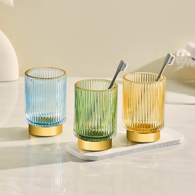 Makeup Brush Holder Organizer, Toothbrush Holders, Desk Pen Pencil Holder - Image 4