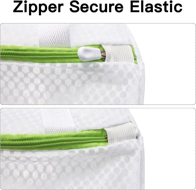 5 PACK Hanging Mesh Laundry Bags - Image 5