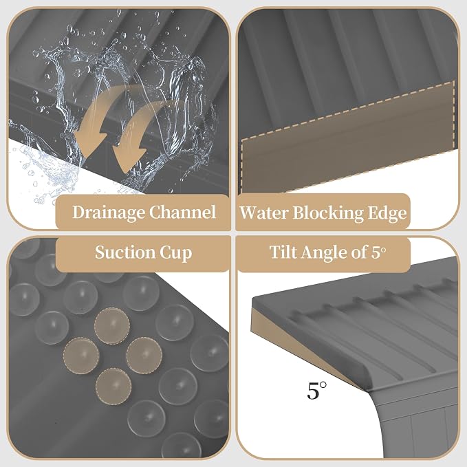 Silicon Sink Edge Protectors for Kitchen Sink, Kitchen Sink Splash Guard - Image 5