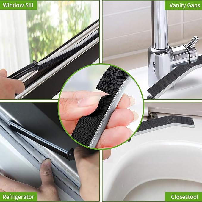 Crevice Cleaning Brush, New Multifunctional Gap Cleaning Brush Tool, Bathroom - Image 2