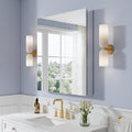 WELLFOR 32" x 36" Bathroom Medicine Cabinet by WELLFOR