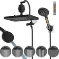 Hibbent Upgraded 5-spray 13'' Dual Filtered Rainfall Shower Head Combo by Hibbent
