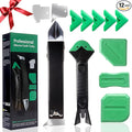 Silicone Caulking Tool Kit, Stainless Steel Caulk Remover & Grout Removal Tool by Unknown