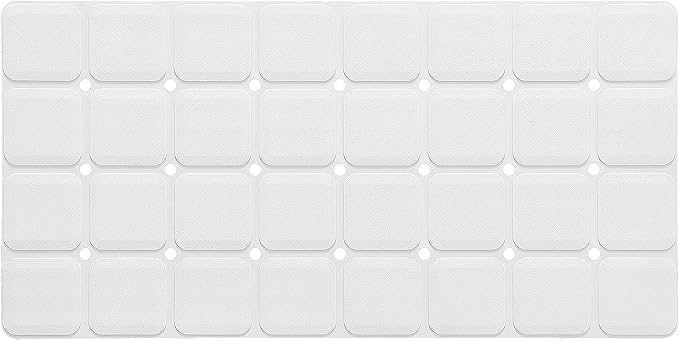Silicone Bath Mat with Suction Cups – Non-Slip Foldable Bathtub & Shower Mat by Webos