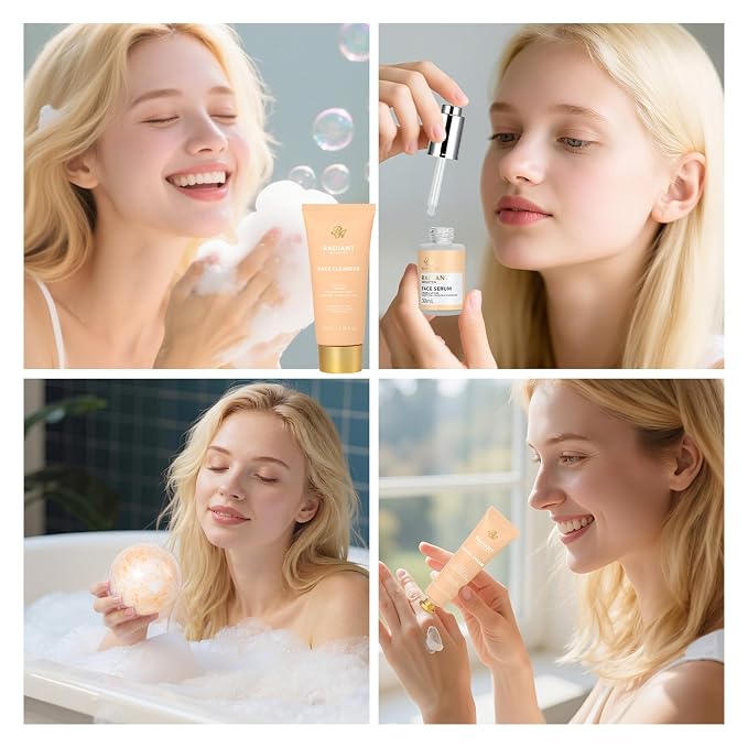 Christmas Gifts for Women, Skin Care Gift Set, Self-Care Kit, Spa & Bath & Body - Image 3