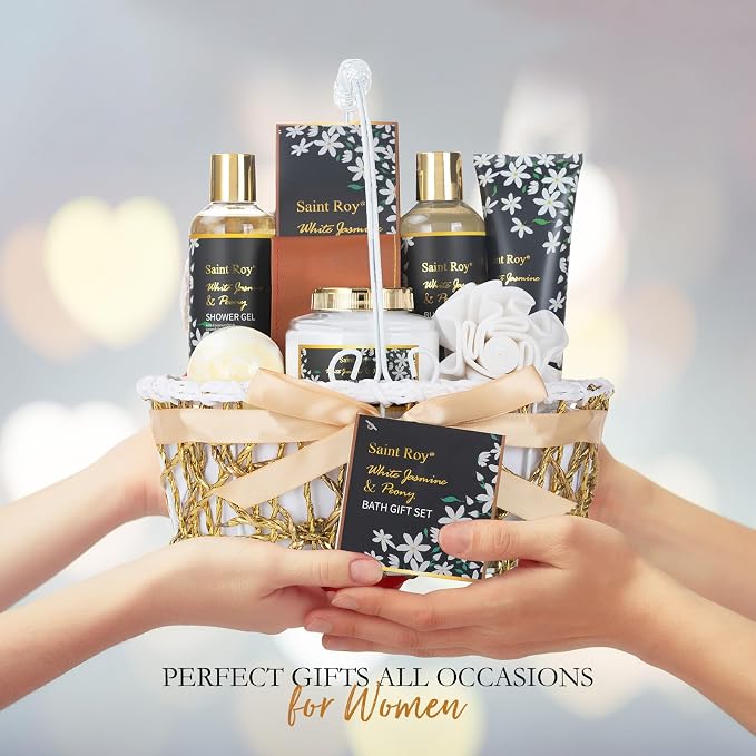 Spa Gift Basket Set for Woman, Bath and Body Gift Basket for Women Gifts - Image 5