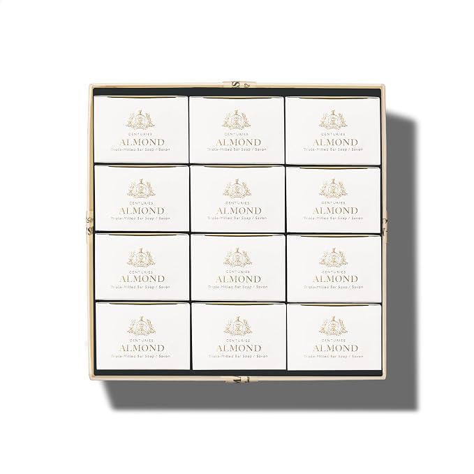 Caswell-Massey Almond Natural Bar Soap Gift Set by Caswell-Massey