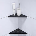 8" Corner Shower Shelf, Recessed Corner Shelf Organizer Rack, No Drilling by XiarnotogiHome