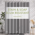AmazerBath Extra Long Shower Curtain Liner, 72x84 Plastic Shower Curtain Liner by AmazerBath