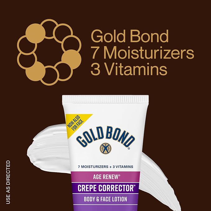 Gold Bond Age Renew Crepe Corrector Body Lotion, Replenishing & Smoothing - Image 6
