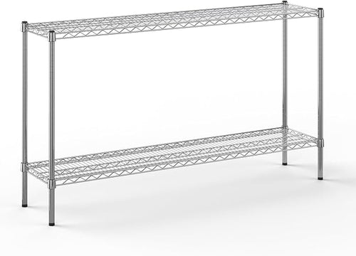 14" Deep x 60" Wide x 34" Height Wire Shelving Kit | 2-Tier | NSF Commercial by Regal+Altair
