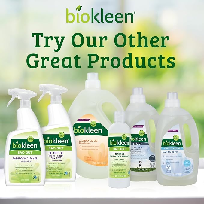 Biokleen Bac-Out Carpet Stain Remover Enzymatic, Destroys Stains & Odors Safely - Image 9