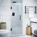 ANZZI 72" x 30" Frameless Shower Door in Matte Black, Water Repellent Glass by ANZZI