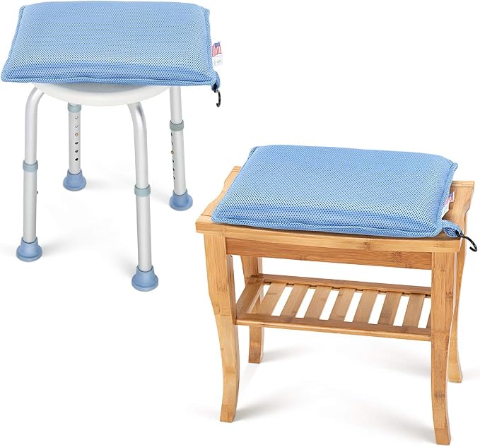 OasisSpace Cushion for Shower Chair, Seat Cushion for Shower Bench, Transfer by OasisSpaceHealth