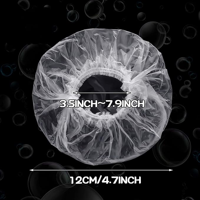 100 Pcs Dog Shower Cap Dog Ear Covers - Image 3
