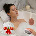 Bath Pillows for Tub, Bathtub Pillow Gift Set: 4D Air Mesh Cushion for Head & by Unknown