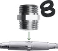 High Sierra® - Shower Hose Connector - Extends The Length of Any Shower Hose - by HIGHSIERRASHOWERHEADS