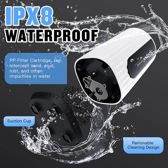 Portable Shower for Camping, 10000mAh Rechargeable Camping Shower - Image 6