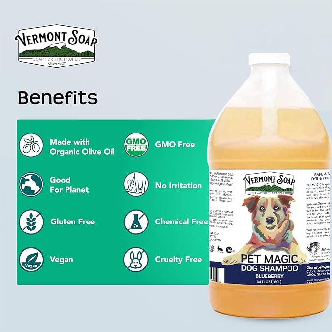 VERMONT SOAP Organics Pet Shampoo - Image 2