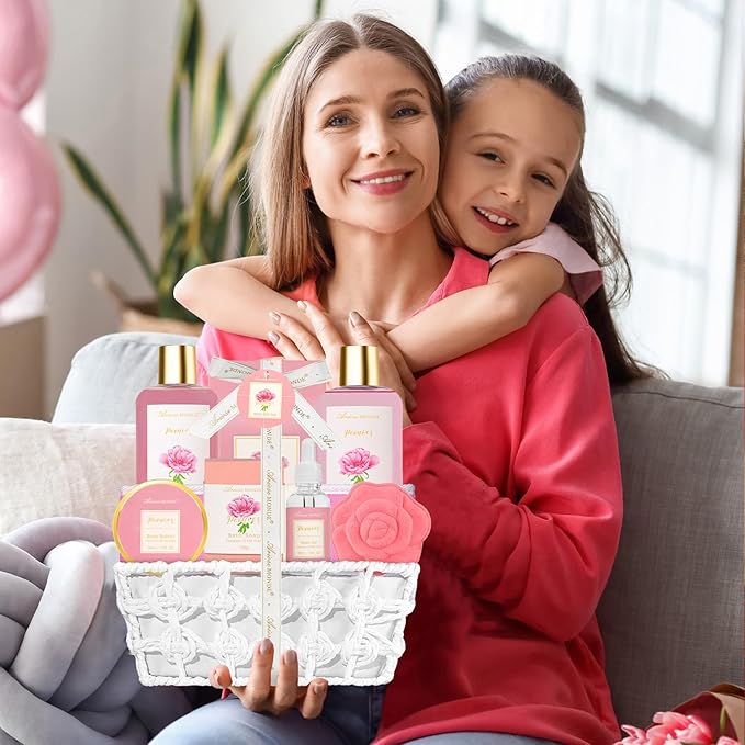 Gift Basket for Women Bath and Body Gift Basket Set for Women, Mothers Day - Image 4