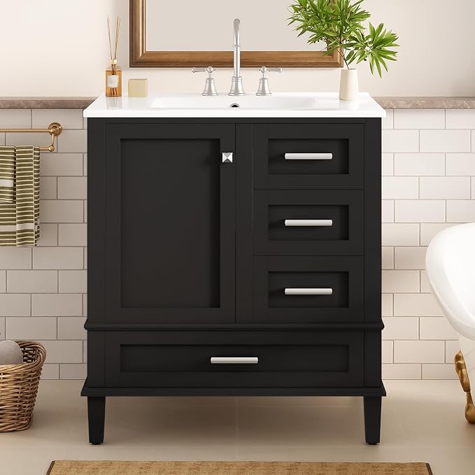 Harper & Bright Designs 30" Bathroom Vanity - Image 3