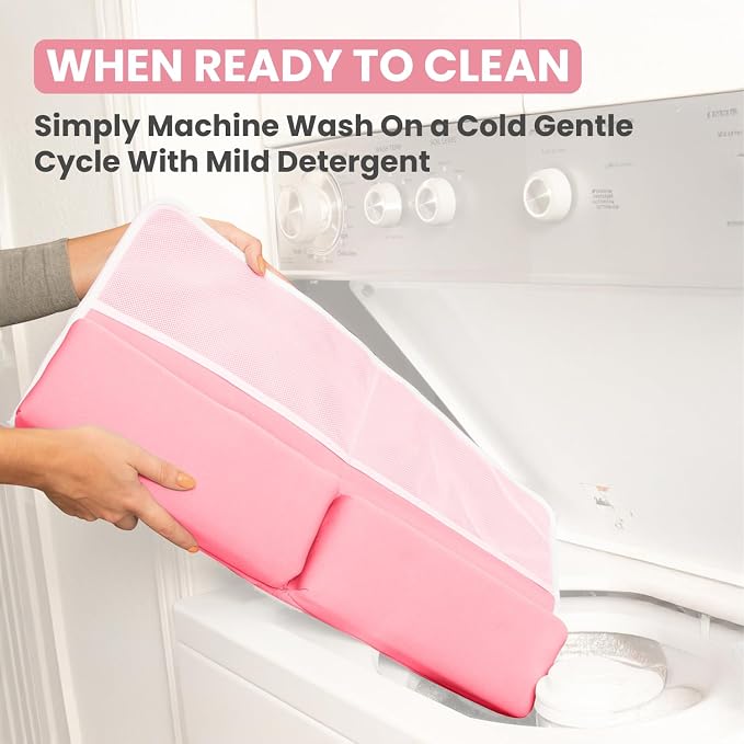 Baby Bath Kneeler and Elbow Rest Pad Set, Non-Slip Painless Thick Kneeling Pad - Image 4