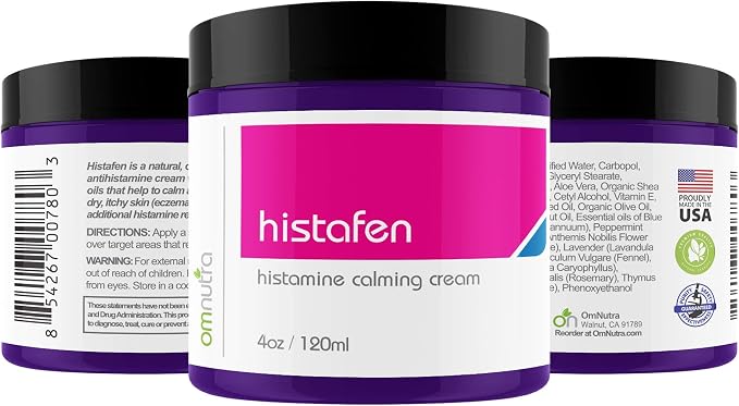 Histafen Antihistamine Itch Calming Cream - 4oz Anti Itch Cream Extra Strength - Image 4