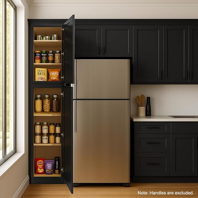 Storage Cabinet, 2 Soft Close Doors, 4 Adjustable Shelves, 2 Portion, - Image 7