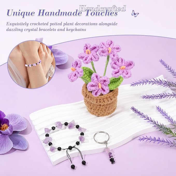 Birthday Gifts for Women Self Care Gifts Set, Lavender Spa Gift Basket Care - Image 8