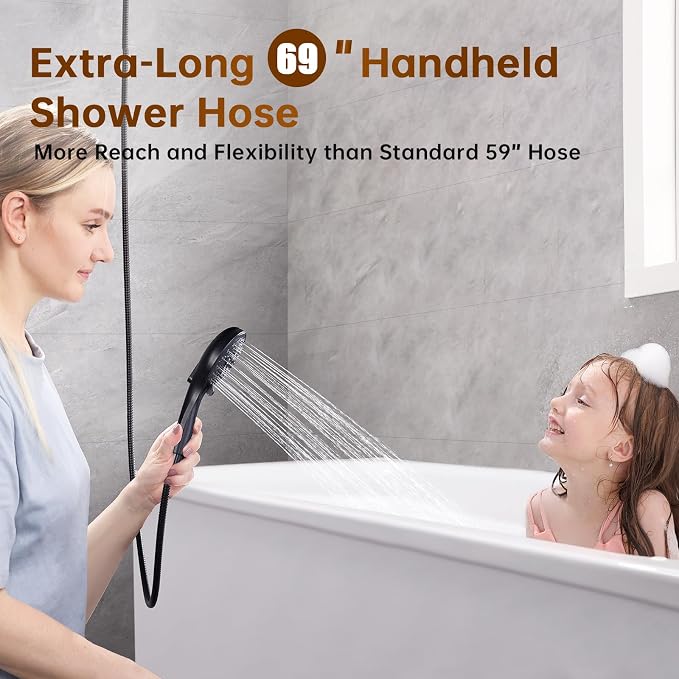 BRIGHT SHOWERS Rain Shower Head - Image 8