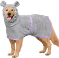 Dog Bathrobe Super Absorbent Towel Robe by HhiMyOct