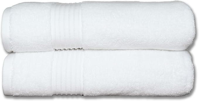 Milara Turkish Super-Plush Bath Towels Set 2-Piece | Premium Cotton Bath Towel by MilaraCreations
