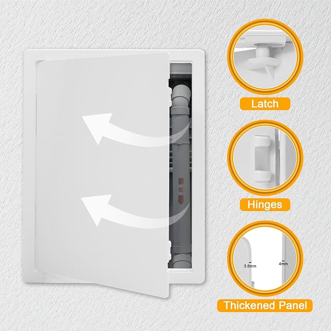 Suteck Plumbing Access Panel for Drywall Ceiling 12 x 16 Inch Reinforced - Image 6