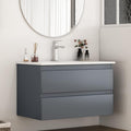 32" Wall Mounted Bathroom Vanity by KebuzHouse