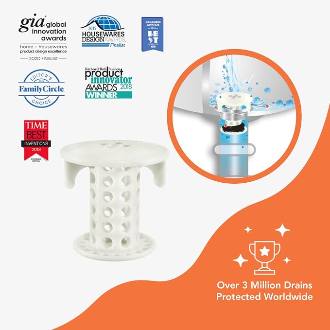 SinkShroom The Revolutionary Sink Drain Protector Hair Catcher/Strainer/Snare - Image 8