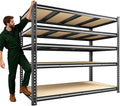 59.9" W Garage Shelves 2230LBS Metal Shelving, 5 Tier Adjustable Garage Storage by Unknown