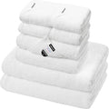 SEMAXE White Bath Towel Set, 100% Cotton Bathroom Towels by SEMAXE