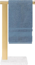 Stainless Steel L-Shaped Hand Towel Holder, SUS304 Bathroom Towel Rack by WINMIEN